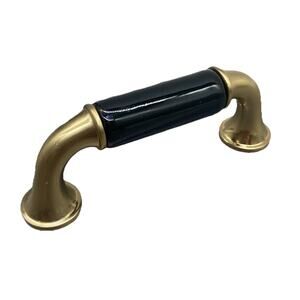 Brainerd Champagne Bronze & Black 3" Ceramic Cabinet Drawer Pull Lot Of 4{79}